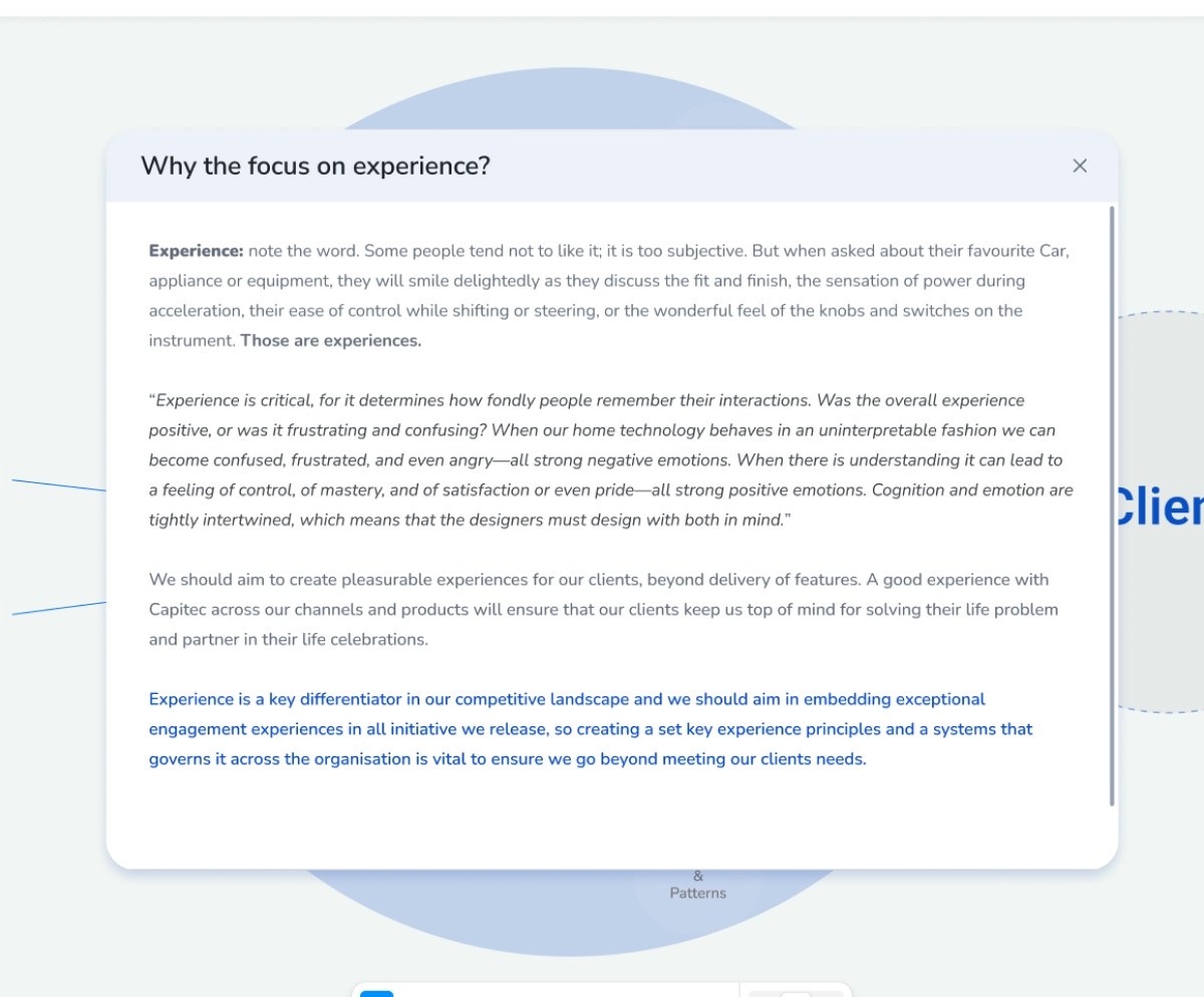 component library research or service map